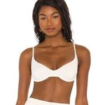 We Wore What  Revolve Womens Vintage Bra Bikini Swim Top Size S Off White Photo 0