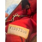 Dooney & Bourke  Small East West Slouch Suede Shoulder Bag Camel Brown Photo 10