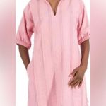 Emily McCarthy Poppy Dress peony stripe size small Pink Photo 1