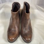 Born Claire Brown leather High heel ankle boots booties size US 7.5 UK 7 EU40.5 Photo 2