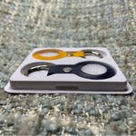 Genuine Leather Induction Keychain Holder Case for AirTag (2 Pack) Photo 3