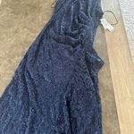 Alex Evenings Women's Mother of The Bride Dress W/Cascade Ruffle & Front Slit Photo 5