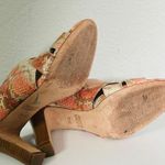 Johnston & Murphy Carrie Black Leather Slide Sandals Mule Heels Size 7.5 Photo 9