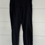 Lululemon  Women’s 4 Laser Cut Cropped Black Pants Photo 0