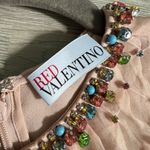 Red Valentino $2140  Silk Crystal-embellished Womens Midi Dress Pink Sz 36 Photo 8