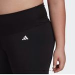 Adidas NEW Leggings Plus Size 7/8 Length Black Running Workout Womens Size 1X Photo 5