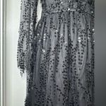 Double Crazy Black Sequin V Photo 4