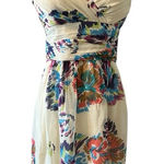 Shoshanna Women’s Multicolor Strapless Silk Dress - Size 4 Photo 0