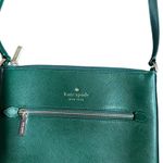 Kate Spade  Sadie North South Crossbody Purse Deep Jade Green Leather K7379 Photo 4