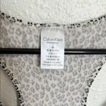 Calvin Klein  Leopard Print Sleepwear Racerback Tank Top Size Medium Photo 1