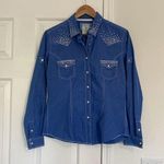 Panhandle rodeo rhinestone western button down. Photo 0