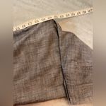 Harvé Benard Harve Bernard Size 6 Heather Gray Cropped Woven Dress Pants Button Detail Photo 8