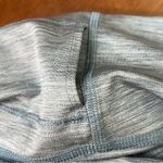 Nike Dri Fit Size Medium Blue/Gray Cropped Ruched Legging w/waistband pocket Photo 5