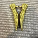 Jeffrey Campbell  Alter Ego Kitten Heels in Yellow Photo 4