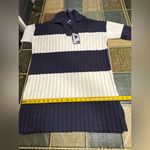 ๐๐FUTURE COLLECTIVE Striped Navy and Cream Sweater Dress๐๐ Blue Size M Photo 11