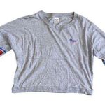 PINK - Victoria's Secret PiNK Victoria’s Secret Bling Sequin American Flag Patriotic Long Sleeve Shirt Photo 6