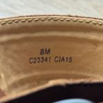 BOC Born Concepts Brown Leather Wedge Sandals Buckle Detail Comfortable Size 8M Photo 9