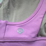 Lululemon NWT Athletica Pink Power Through Bra Sports Bra Padded Photo 4