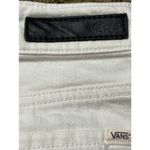 Vans Distressed Cut Off Distressed Shorts 'Vintage Mini' White Size 1 Juniors Photo 5