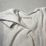 Abercrombie & Fitch white bodysuit Soft a&f collection Photo 2