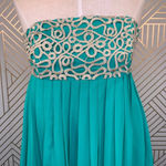 Lilly Pulitzer ‎ Jillie Dress Chiffon Jewel Green Photo 1