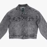 Wild Fable Black Cropped Jean Jacket women XS 100% cotton Photo 1