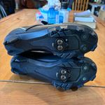 Rockrider womens XC100 cycling mountain bike shoes black 5 Photo 5