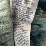 Alfani Teal Romance Antique White Textured Acrylic Wool Blend Sweater XL Photo 6