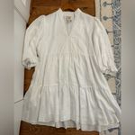 Emily McCarthy Dress Women’s White Frankie Mini Size Medium Photo 7