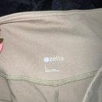 Zella  High Waist Leggings Olive Green Comfort Pull-On Activewear Pants Size L Photo 6
