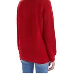 Mother baby alpaca & wool blend sweater XS Red Photo 8