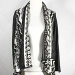 Wet Seal Corporate Goth Comfy Chevron Open Cardigan LRG Jennifer Aniston Style Photo 1