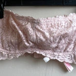 PINK - Victoria's Secret Victoria’s Secret Pink lace strapless bra y2k Size Large Photo 0