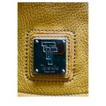 Tignanello Mustard Leather Crossbody Handbag. Yellow Photo 7