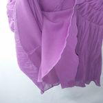 Love Tease  9J Dragon Purple Strapless Scrunched Bodycon Mini Prom Dress Photo 6