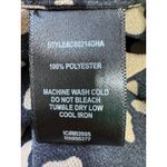 Sanctuary Animal Print Midi Skirt Black Leopard Tan Pull-On Waistband Women's Sm Photo 4