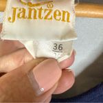 Jantzen Vintage 50s Navy Blue Nautical Old Fashioned Swimsuit Size 36 (SM) Swim Photo 5