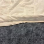 Blue Blush  Cropped White Corset Bra Top Small Photo 1