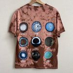 Pleasures Brown Tan Tie Dye Trip Destination Graphic Crewneck Short Sleeve Tee Photo 8