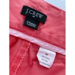 J.Crew T7 Y2K VTH  Coral Pink Cotton Low Rise Straight Leg Pants Photo 1