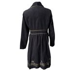 Hot Topic Doctor Who Embroidered TARDIS Corduroy Coat, Sz L Photo 3
