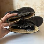 Milwaukee black leather Delusion Zipper Engineer buckle motorcycle biker boots Size 7 Photo 6