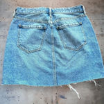 Old Navy  size 6 denim‎ skirt high rise Photo 6