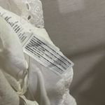 Abercrombie & Fitch  White Floral Eyelet‎ Dress Size Medium Photo 3
