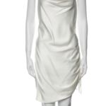 Parker Black  white dress Photo 2