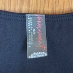 Free People Movement Muse Black Racerback Sports Bra with Geometric Straps Photo 4