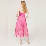 Monique Lhuillier ML Tulle Pink Dress Photo 13