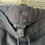 Athleta Black Fleece Track Pants Relaxed Fit Joggers XL Photo 1