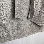 Madewell  Midland Long Sleeve Open Front Cardigan Sweater Small Gray Black Cotton Photo 8