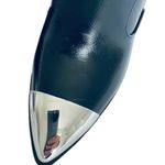 Soda NWT Black Metal Tip Western Booties Zip Faux Leather with Block Heel Sz 6M Photo 7